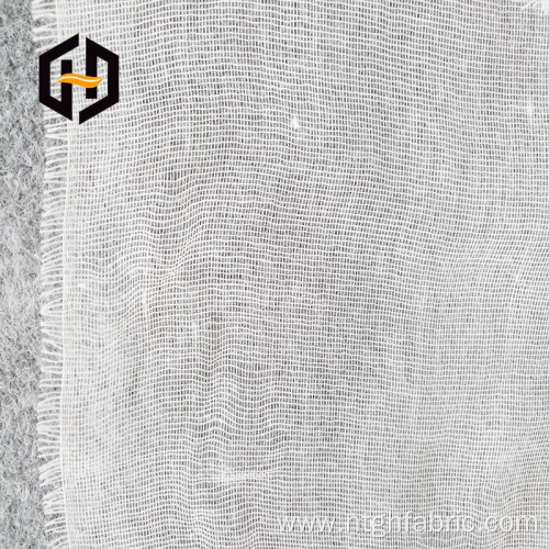 Interlining polyester plain backing fabric for table cloth